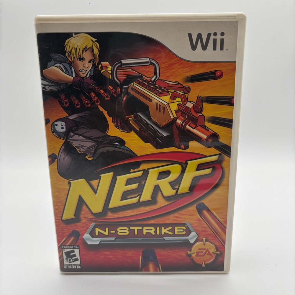 Nerf N-Strike Wii Game - Bold Orange Cover